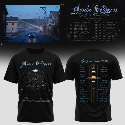 PHOEBE BRIDGERS – THE LOST TOUR 2026 COLLECTION TEE