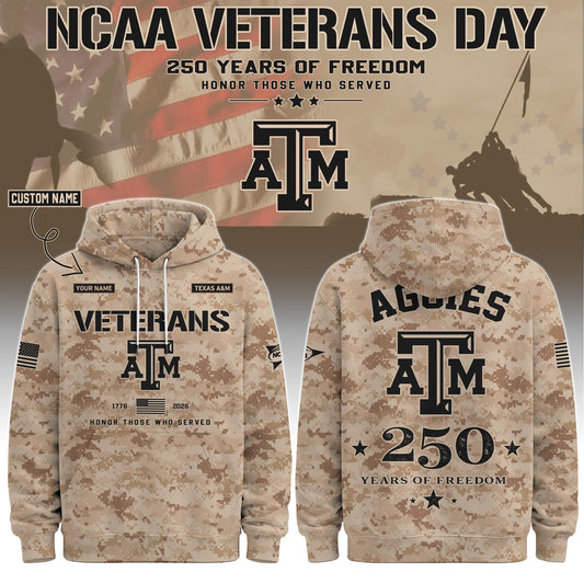 A&M Special Veterans Day 2026 Limited Edition Hoodie
