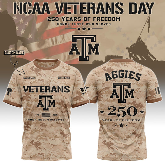 A&M Special Veterans Day 2026 Limited Edition Tshirt