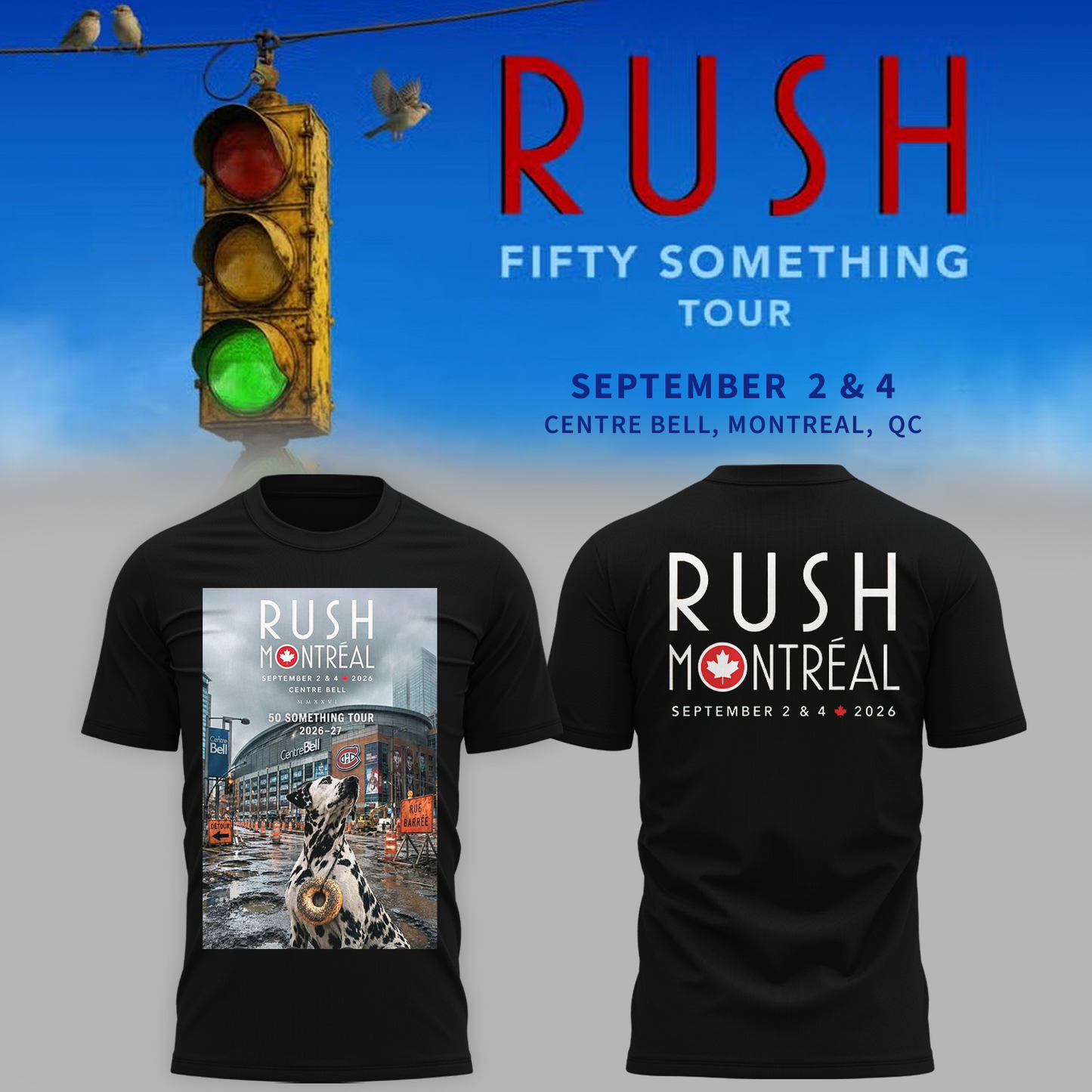 Limited Edition Fifty Something Tour 2026 Shirt