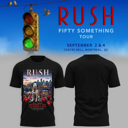 Limited Edition Fifty Something Tour 2026 Shirt
