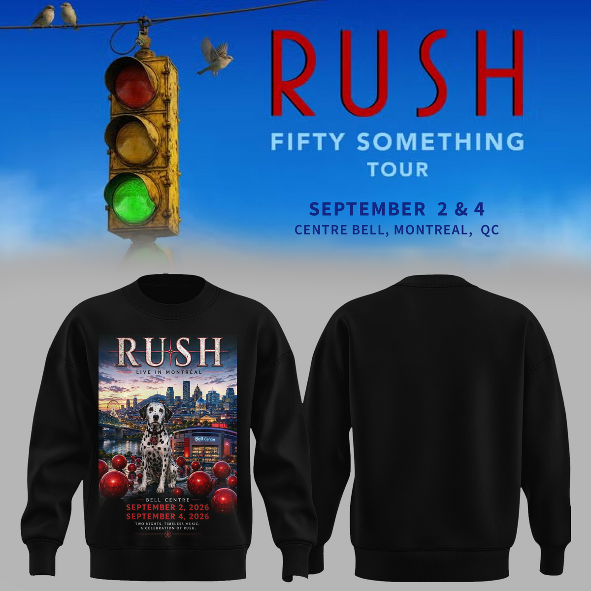 Limited Edition Fifty Something Tour Sweatshirt