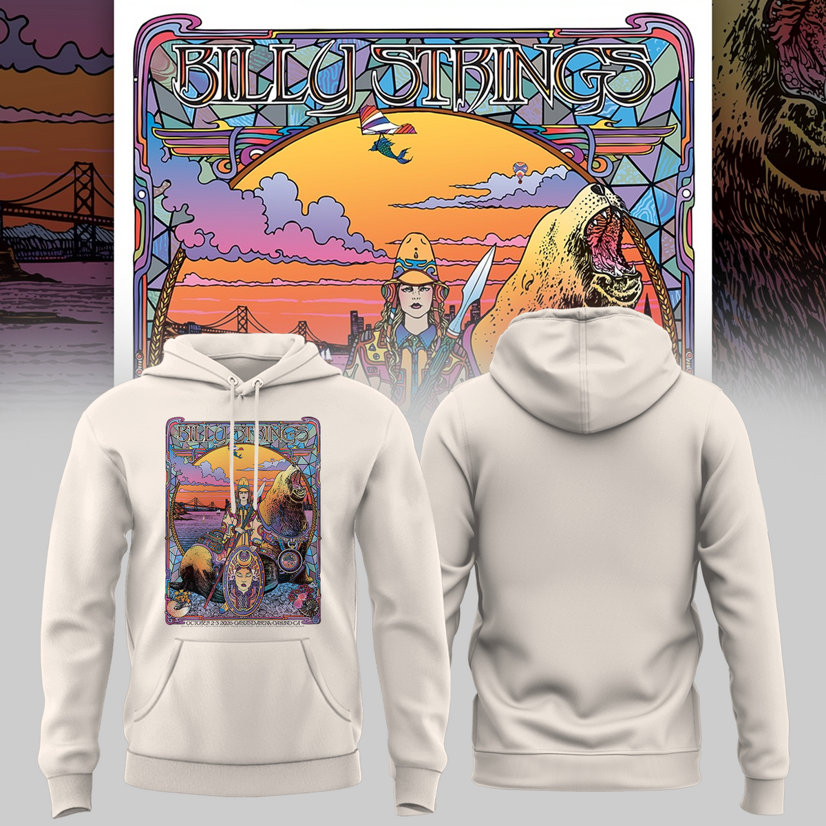 Limited Edition Billy Strings tour 2026 Hoodie