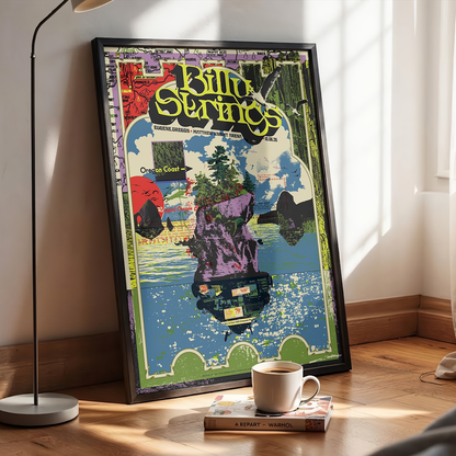 Limited Edition Billy Strings tour 2026 poster