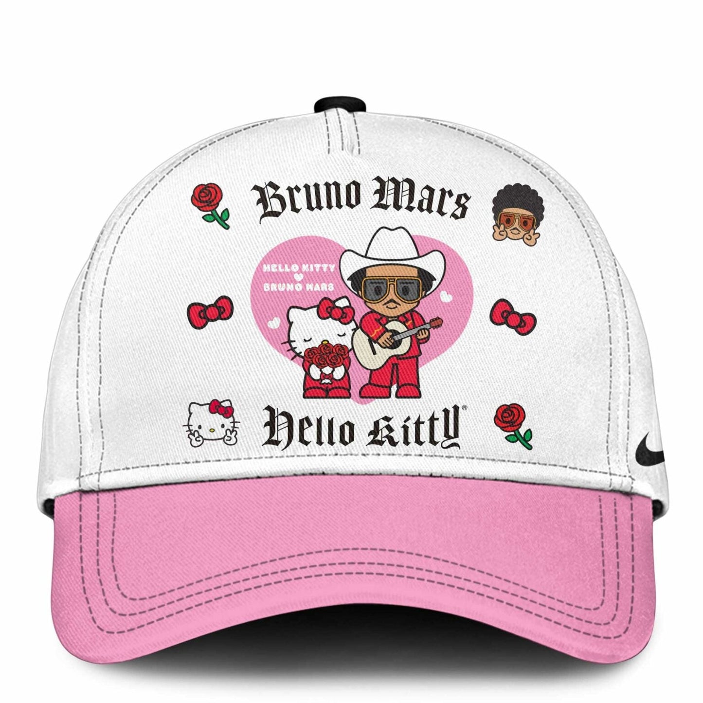Bruno Mars x Hello Kitty "The Romantic Tour" T-shirt