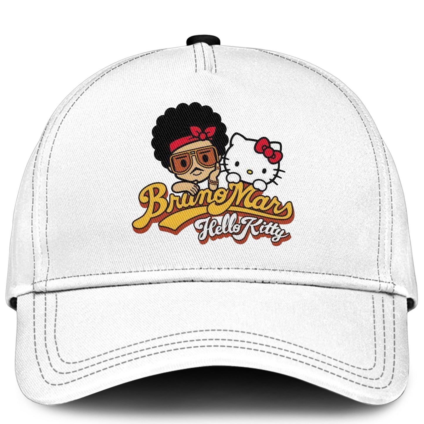 Hello Kitty ❤️ Bruno Mars The Romantic Tour 2026 Hoodie