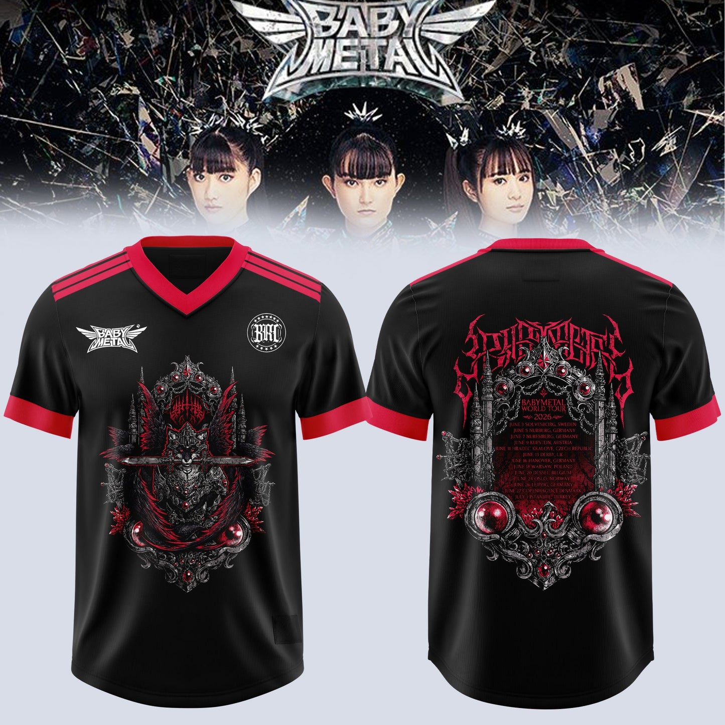 _BbyMtl World Tour 2026 3D All-Over Print Football Jersey V2