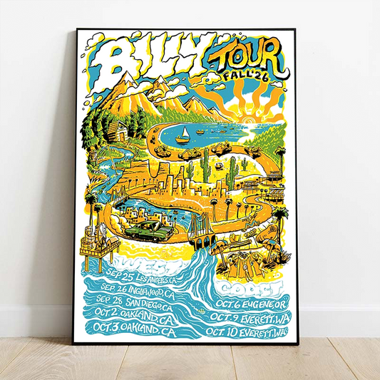 Limited Edition Summer Tour 2026  Poster