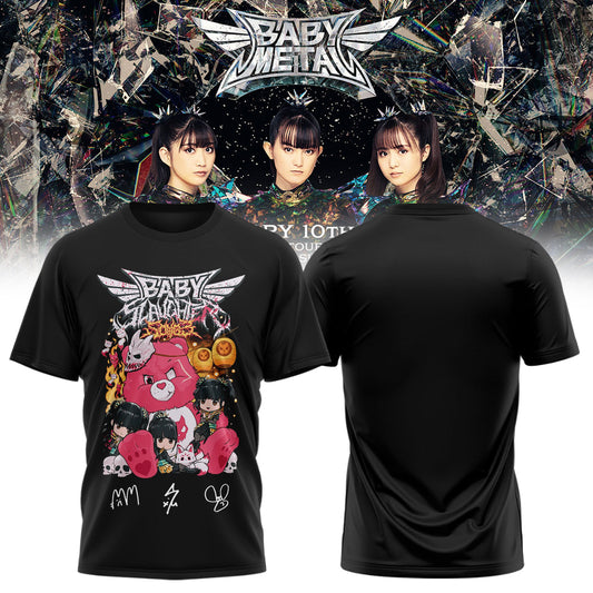 BABYMETAL WORLD TOUR signed TShirt