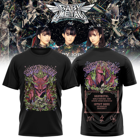 BABYMETAL WORLD TOUR signed TShirt