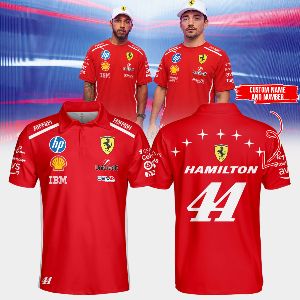 __Limited Edition Ferrari Michael Schumacher Polo