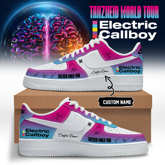 Electric Callboy “Tanzneid World Tour” 2026 Signed Shoes
