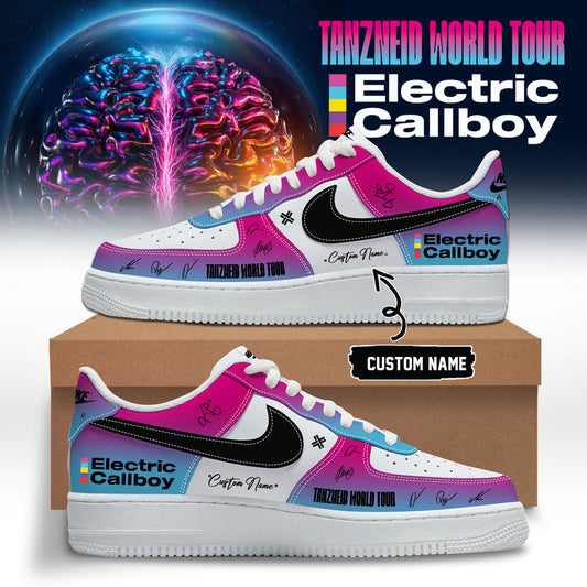 Electric Callboy “Tanzneid World Tour” 2026 Signed Shoes