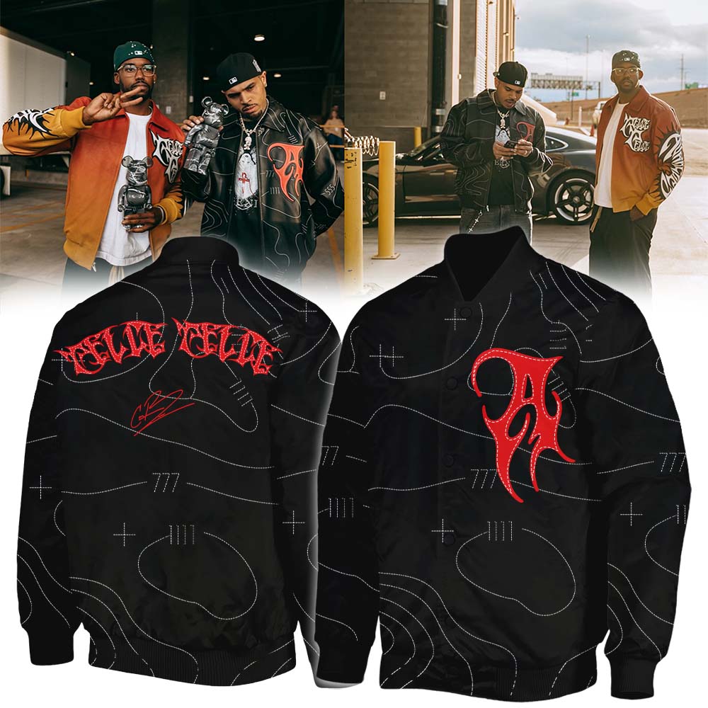 _,Official Chris Brown R&B Tour Signed Bomber