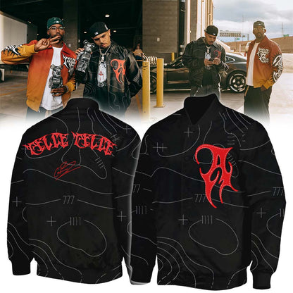 _,Official Chris Brown R&B Tour Signed Bomber