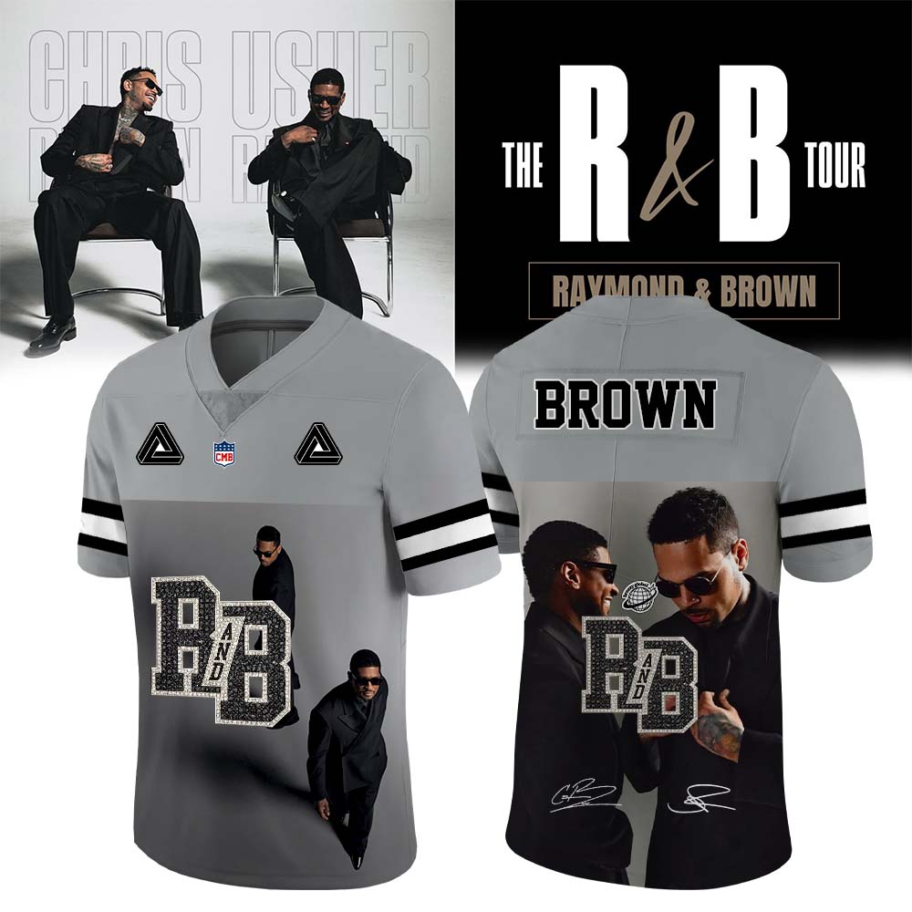 _,Official Chris Brown R&B Tour Signed Jersey