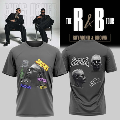 _,Official Chris Brown R&B Tour Signed Tshirt