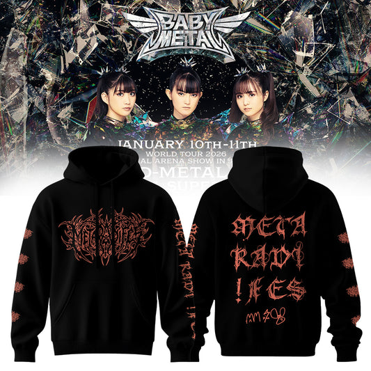 BABYMETAL WORLD TOUR signed Hoodie