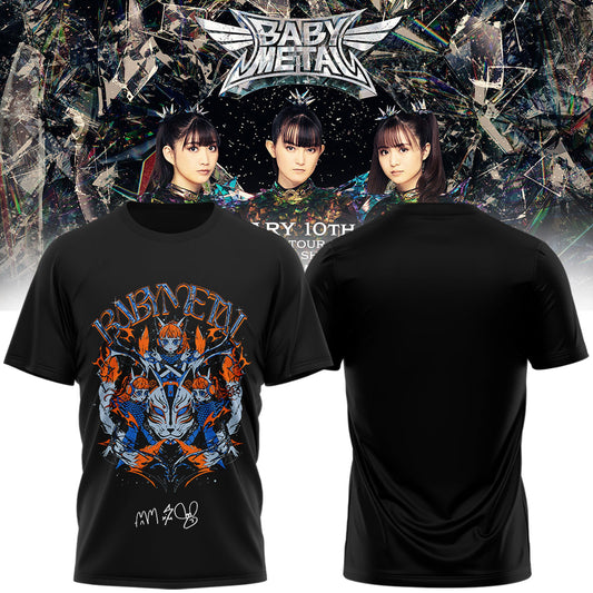 BABYMETAL WORLD TOUR signed TShirt