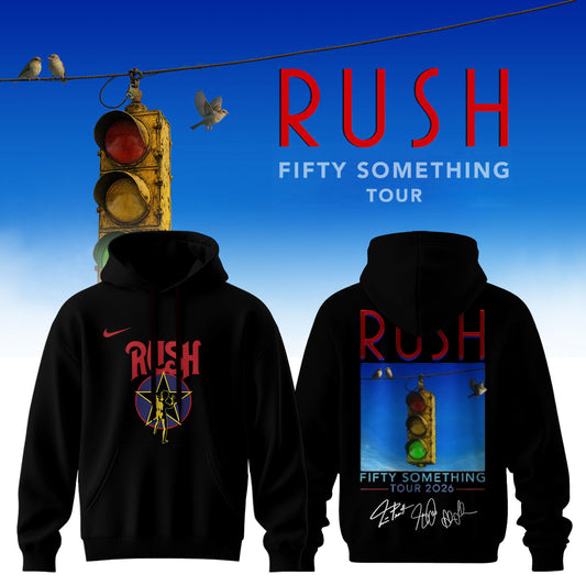 _RUSH “Fifty Something Tour” 2026 Signed – Hoodie