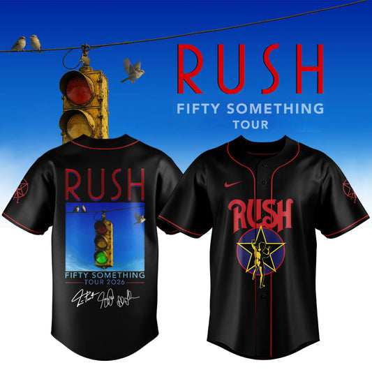 ,,,RUSH “Fifty Something Tour” 2026 Signed – Jersey
