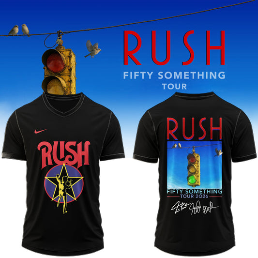 ,.RUSH “Fifty Something Tour” 2026 Signed – Jersey