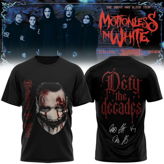 Motionless In White Signed Decades TShirt