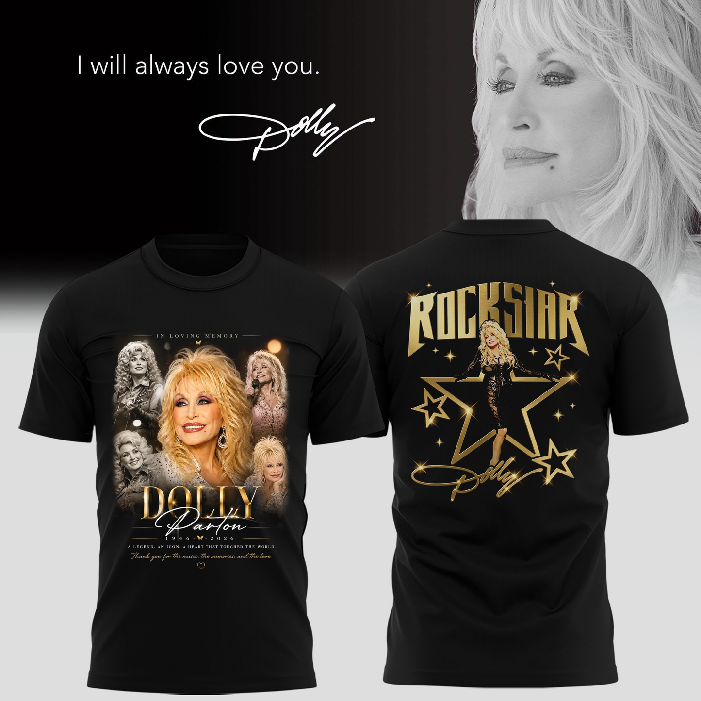 RIP Thank You Dolly Limited Edition Shirt