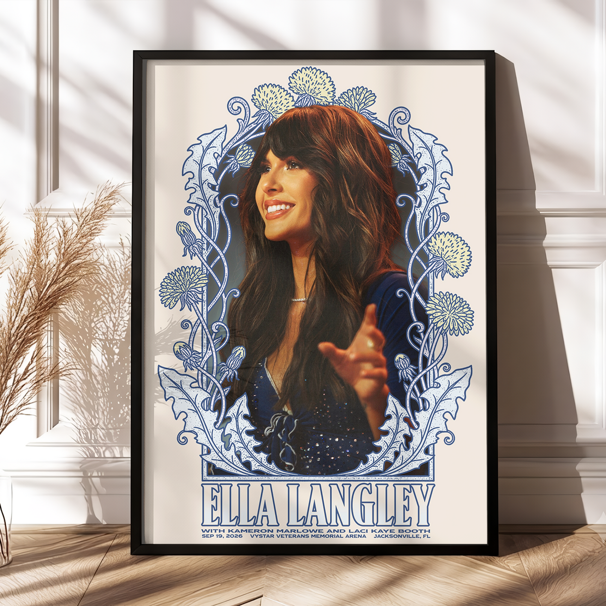 Limited Edition Ella Langley Dandelion Tour 2026 Poster
