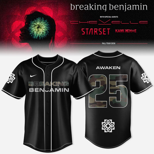 American Tour 2026 Premium 3D Baseball Jersey V1