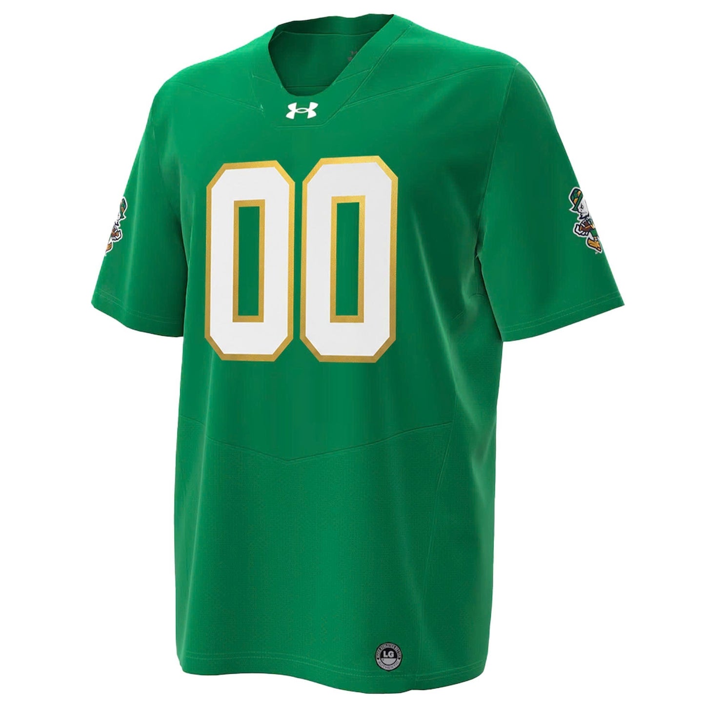 Notre Dame Kelly Green Personalized Jersey 2026