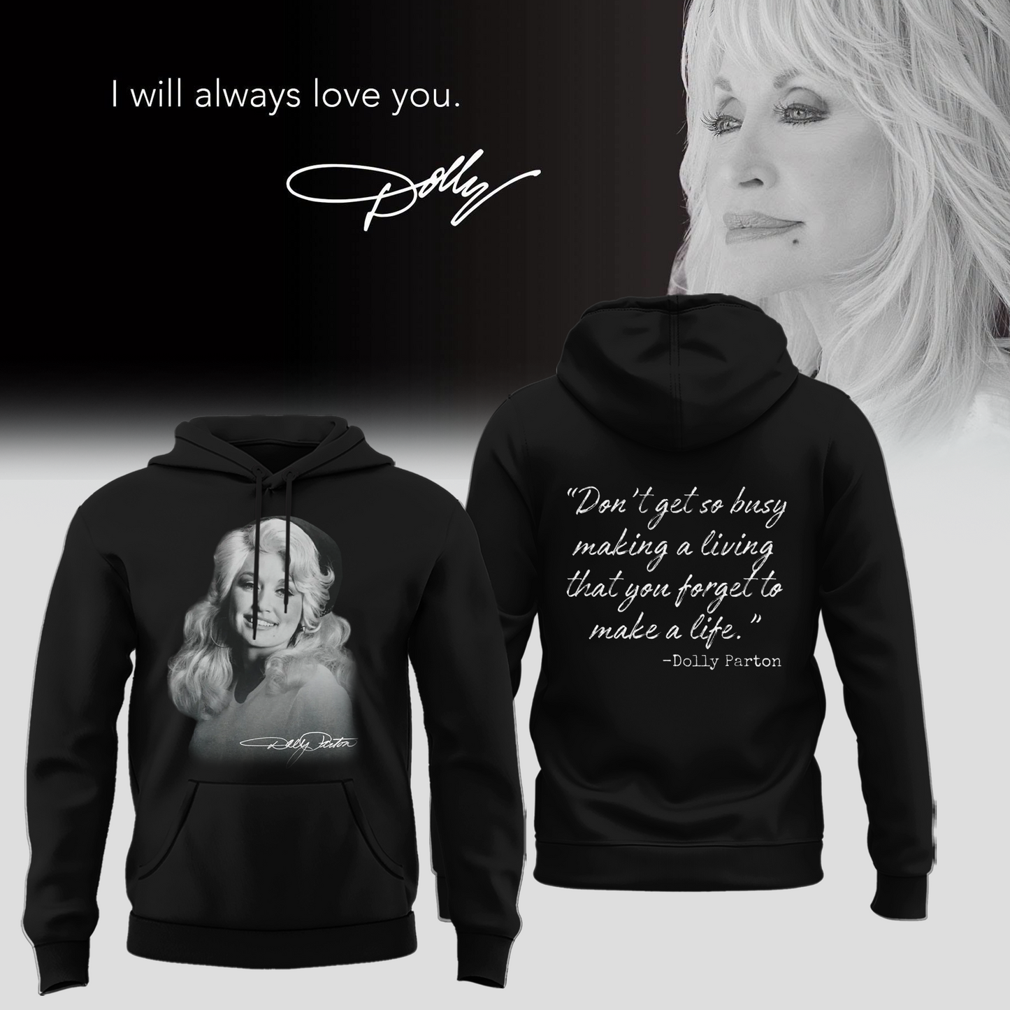 RIP Thank You Dolly Limited Edition Hoodie