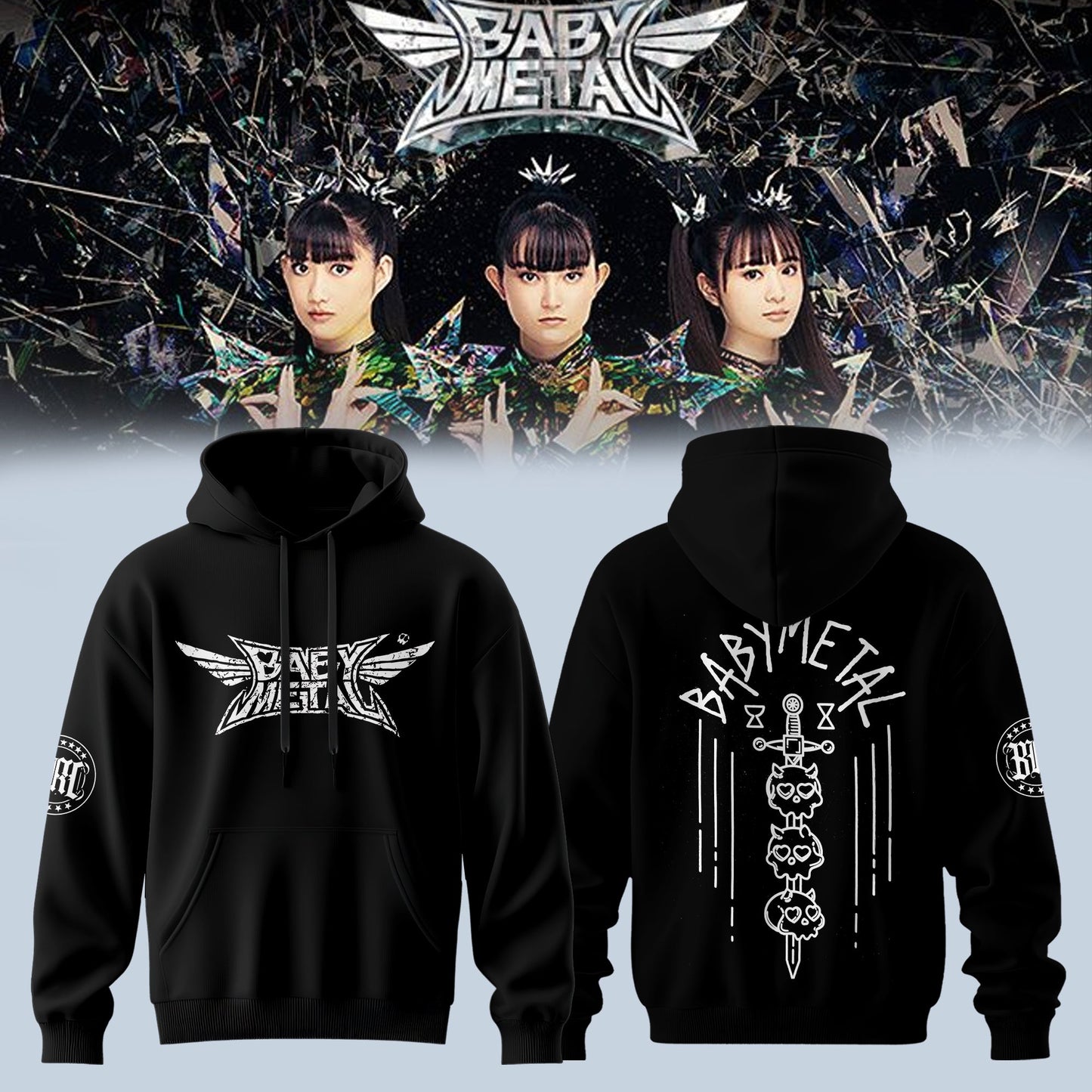BbyMtl World Tour 2026 Premium 3D Hoodie V4