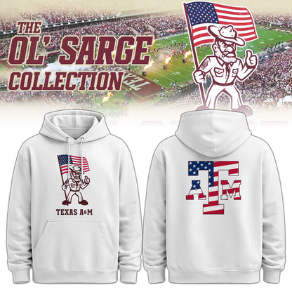 Youth Ol’ Sarge American Flag Hoodie