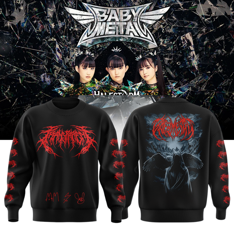 BABYMETAL WORLD TOUR signed Sweatshirt