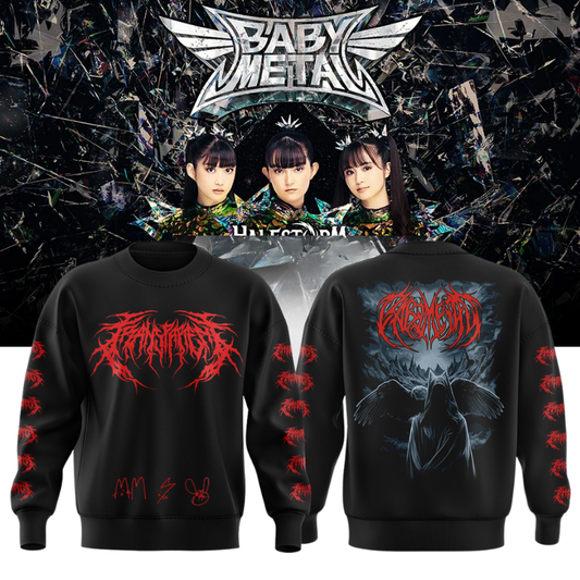 BABYMETAL WORLD TOUR signed Sweatshirt