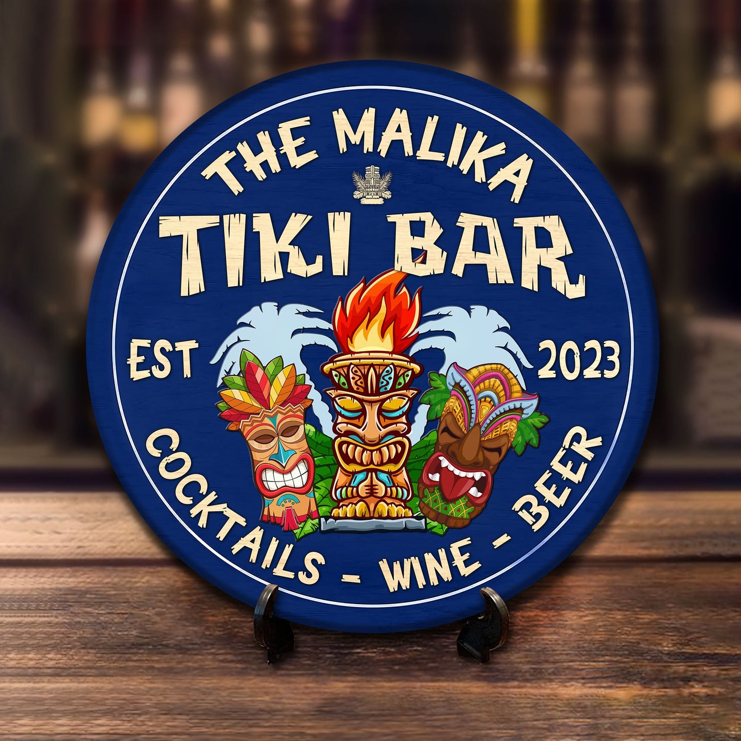 Personalized Tiki Bar Wood Signs Tiki Bar Signs, Tiki Bar, Tiki Lounge, Tiki Huts, Tiki Bar Sign, Backyard Sign, Tiki Bar Wooden Sign