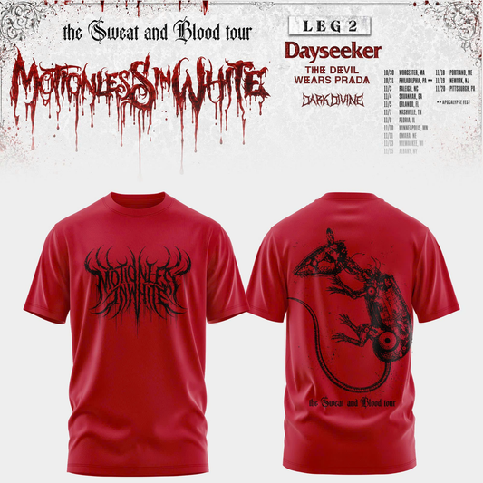 .Sweat and Blood Tour Tee 7 Edition 2026
