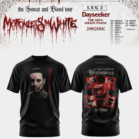 .Sweat and Blood Tour Tee 7 Edition 2026
