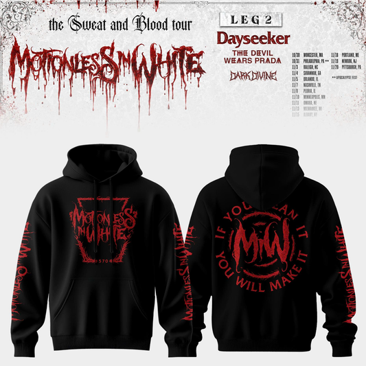 .Sweat and Blood Tour Hoodie 7 Edition 2026
