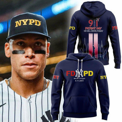 New York Yankees Never Forget 9/11 FDNY hoodie