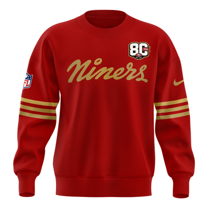 2026 Exclusive San Francisco 49ers 80th Year Anniversary Sweatshirt