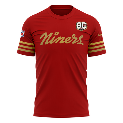 2026 Exclusive San Francisco 49ers 80th Year Anniversary Tshirt