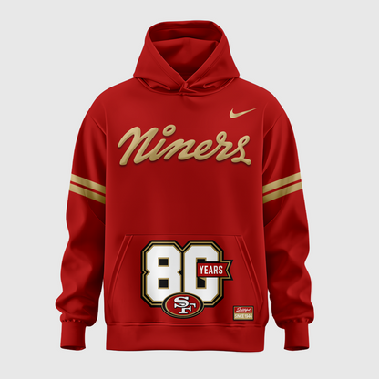 2.2026 Exclusive San Francisco 49ers 80th Year Anniversary Hoodie