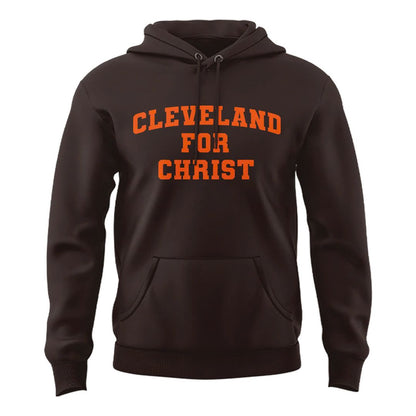 Cleveland Browns — Cleveland Land for Christ Hoodie