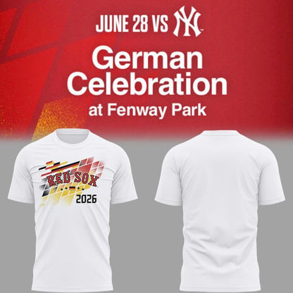 Red Sox German Celebration T-Shirt - Limited Edition