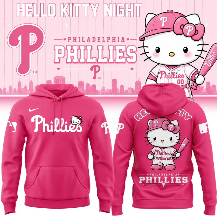 Philadelphia Phillies Hello Kitty Night 2026 Limited Edition hoodie