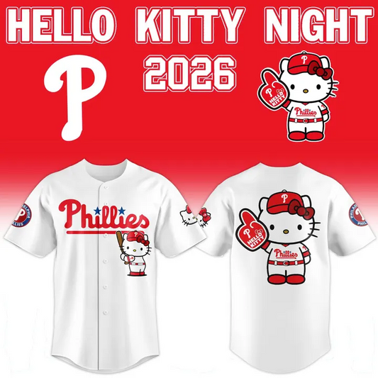 Philadelphia Phillies 2026 Hello Kitty Night Baseball Jersey 02