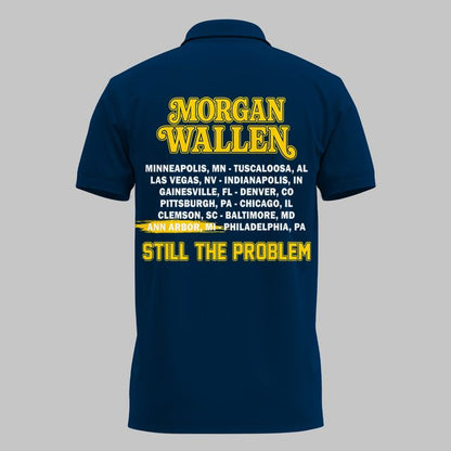 New Polo MW  x Michigan Football - Still The Problem Tour 2026 Polo Shirt