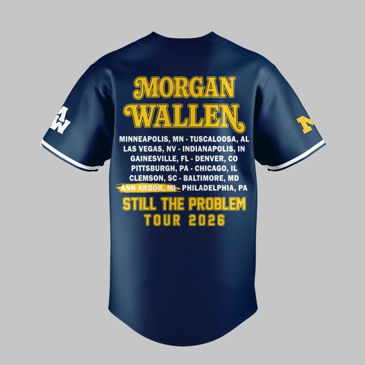 Perfect Still The Problem Tour 2026 - Michigan Football x MW Jersey